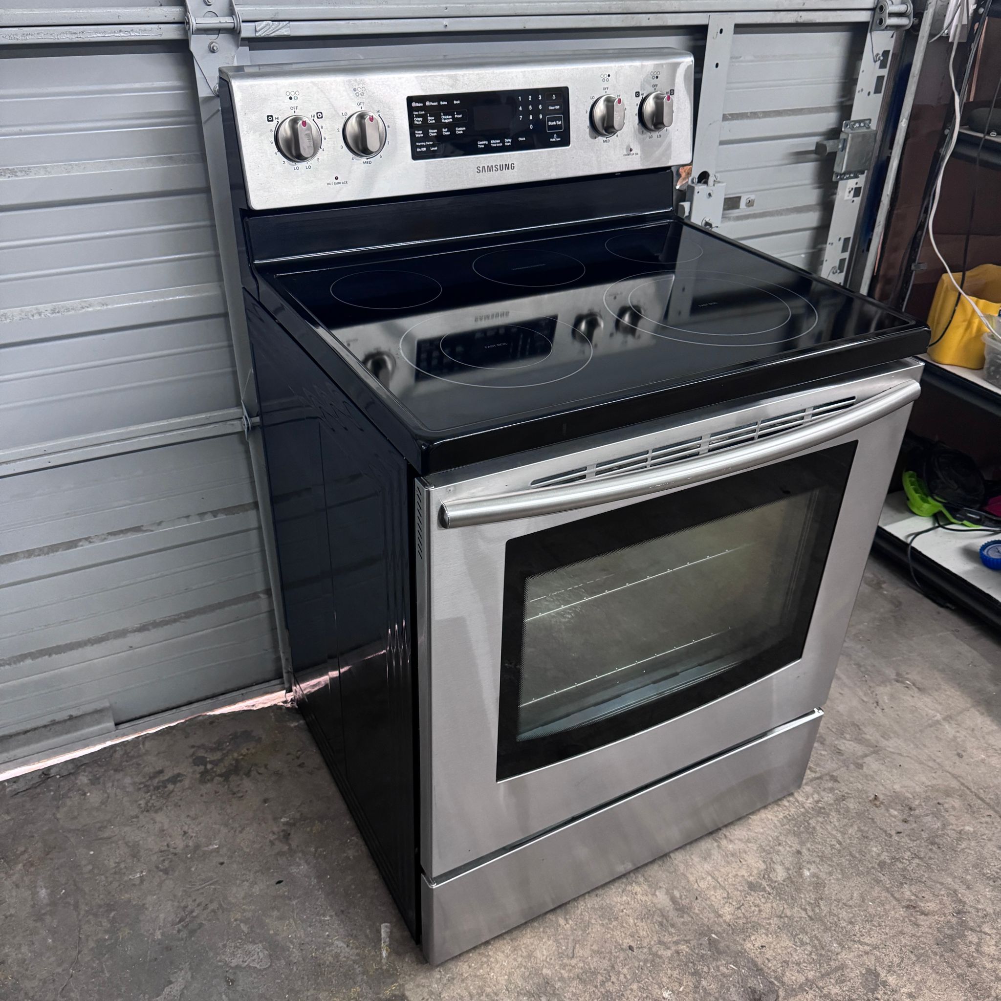 Samsung Stainless Steel Electric Stove Samsung Stainless Steel Electric Stove